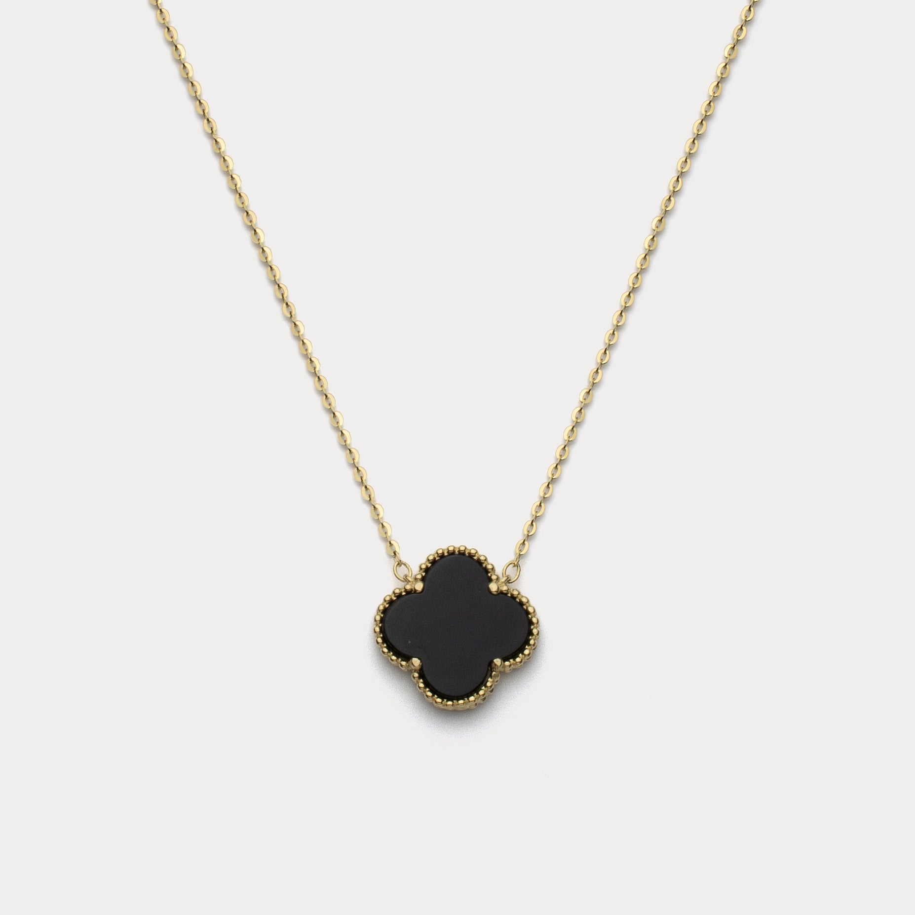 Real 4-leaf Clover Necklace Mounted on a Gold-plated Chain - Etsy